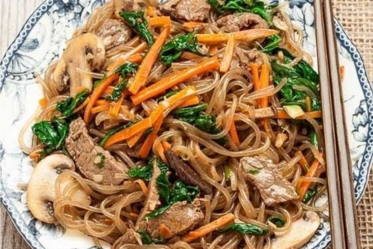 Jap Chae Recipe Korean Stir Fry Noodles