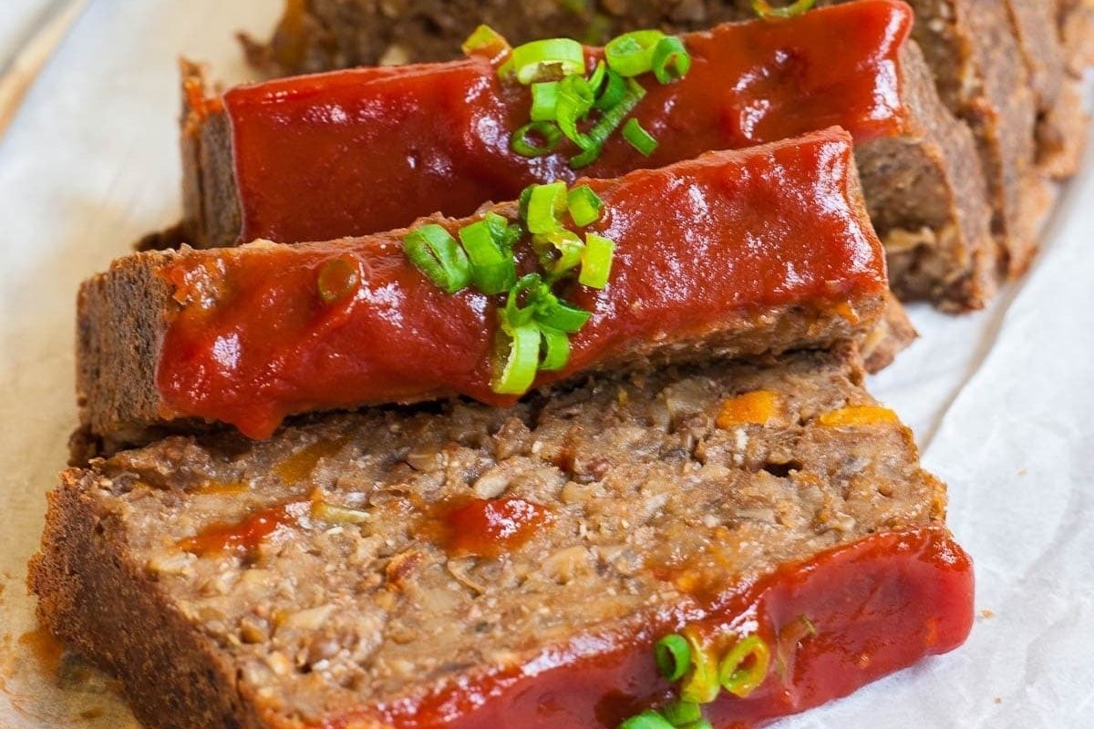 Juicy Vegan Lentil Loaf Grain Free