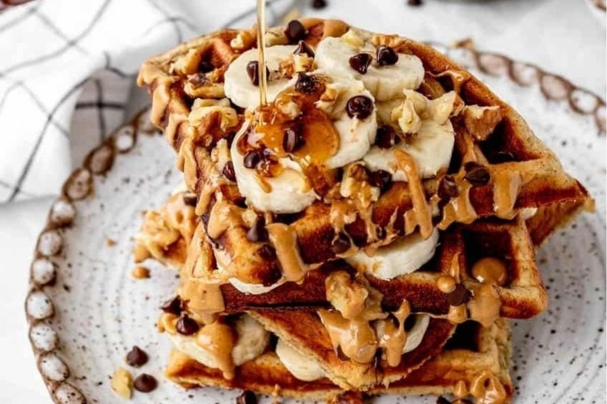 Kodiak Cakes Protein Waffles pinkwhen