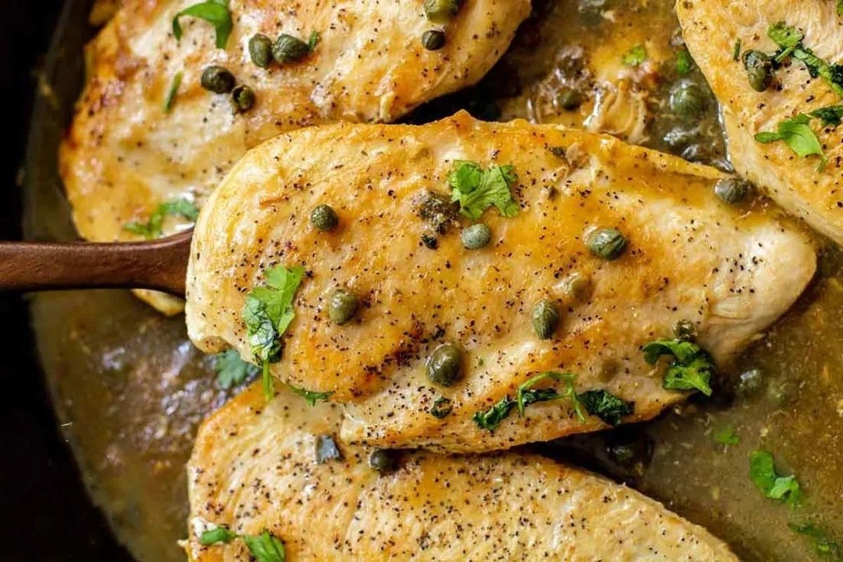 Lemon Caper Chicken Recipe