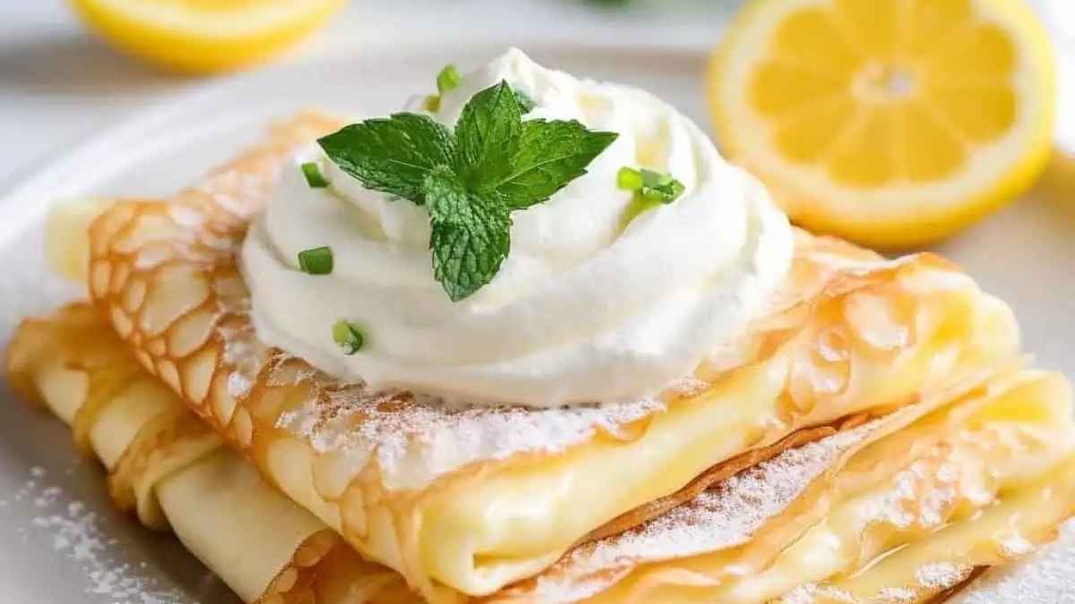 Lemon Ricotta Crepes
