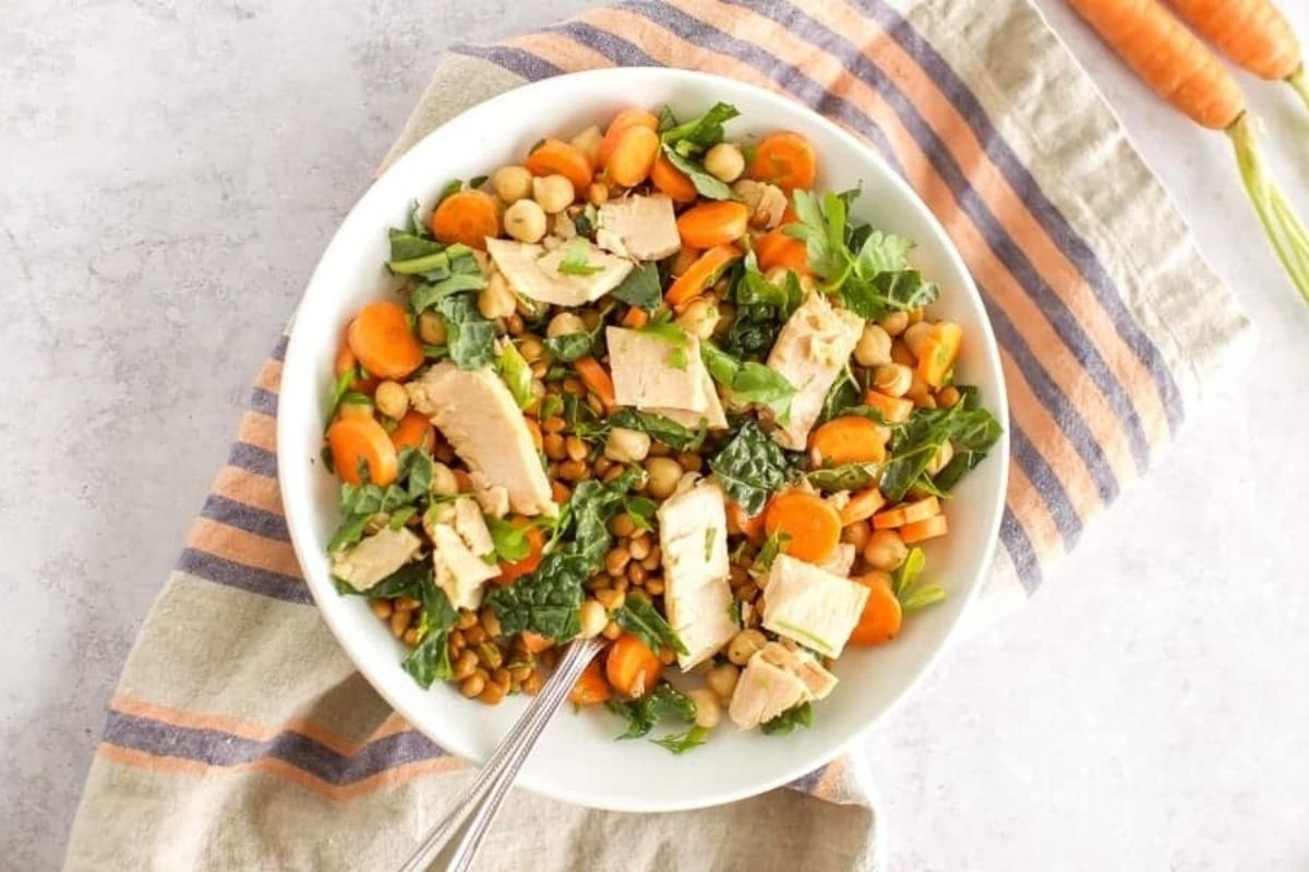 Lentil Salad With Tuna 1