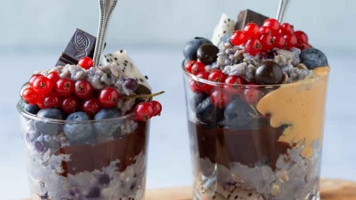 Loaded Blueberry Oatmeal.