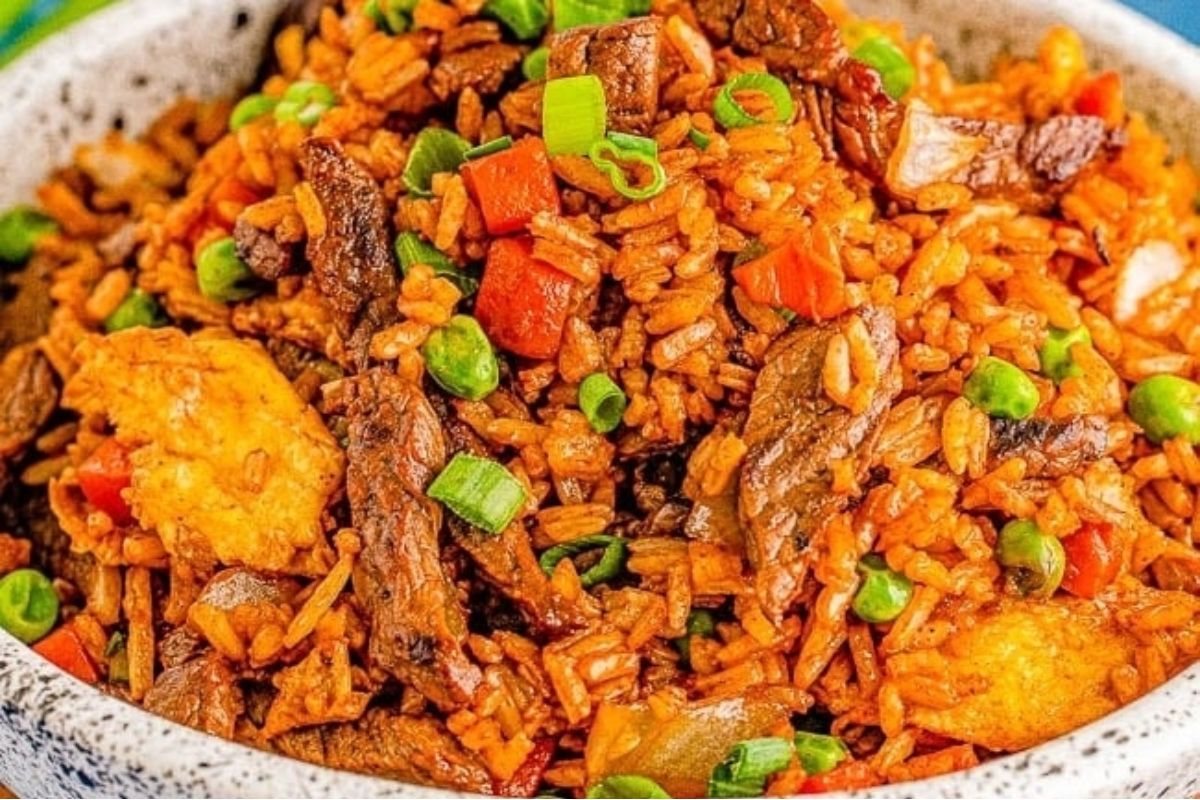 Low Carb Cauliflower Chicken Fried Rice