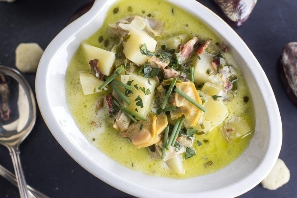 Low Fodmap Clam Chowder
