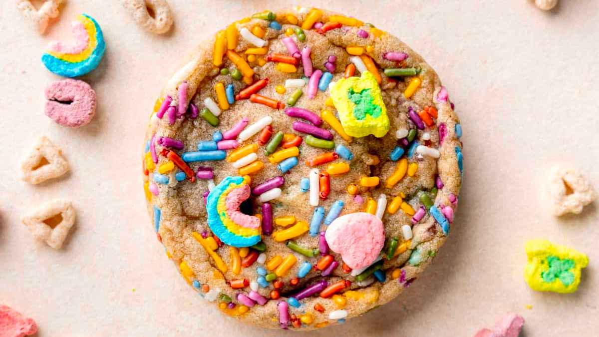 Lucky Charms Cookies. 