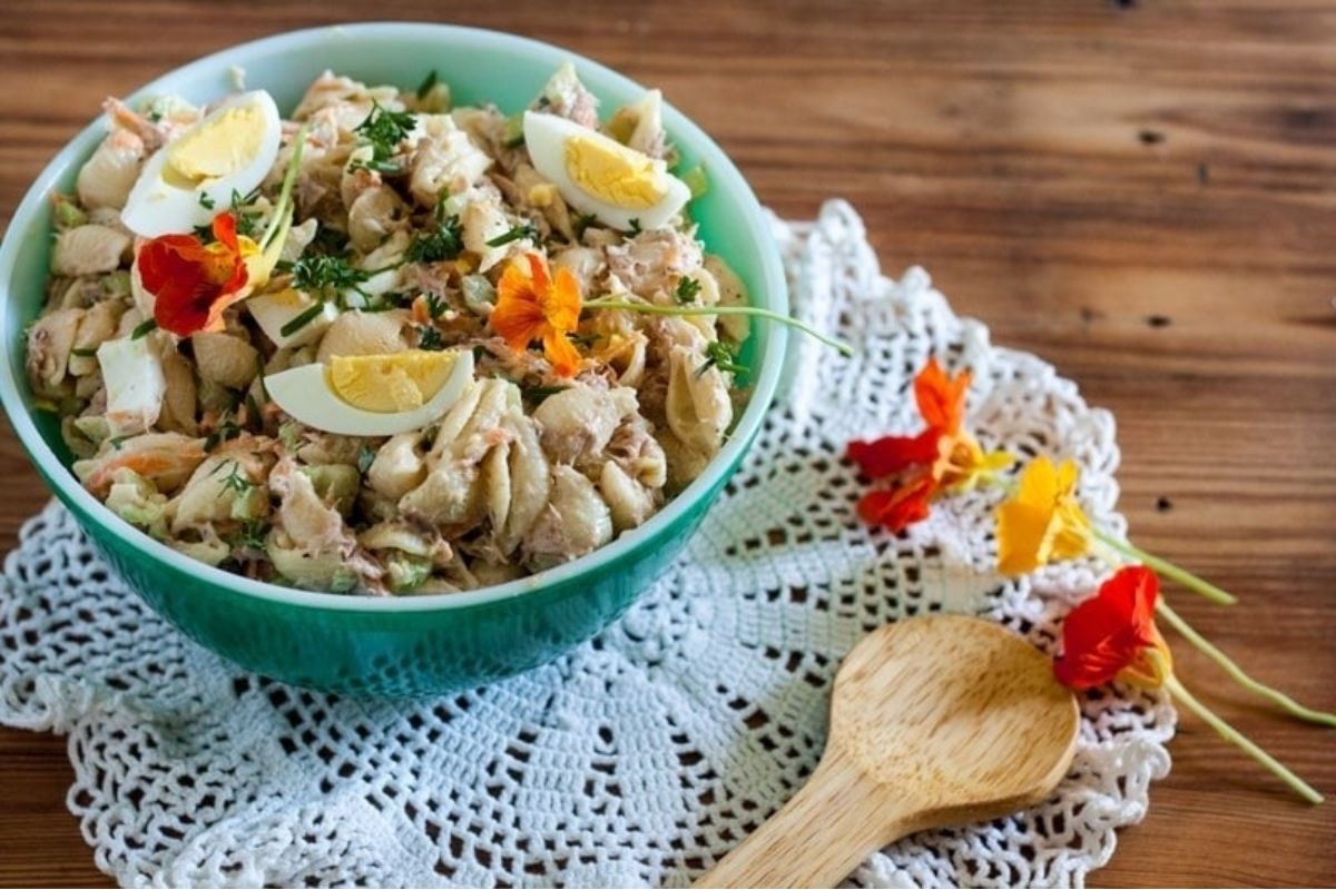 Macaroni Salad With Tuna