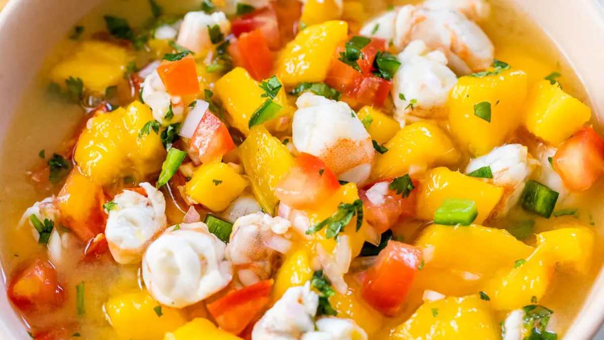 Mango Ceviche.