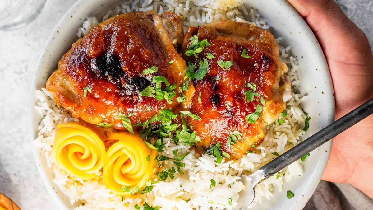 Mango Chutney Chicken. 