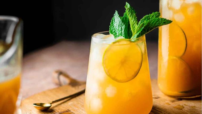 Mango Iced Tea.
