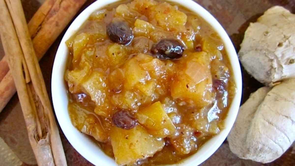 Mango Pineapple Chutney.