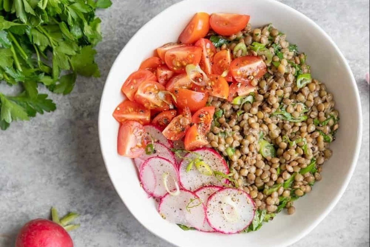 Marinated Lentil Salad