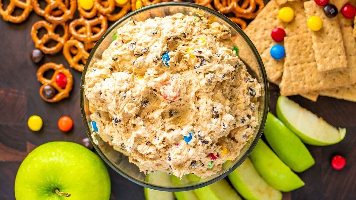 Monster Cookie Dough Dip.