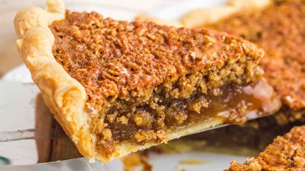 Oatmeal Pie Recipe (Old Fashioned Pie).