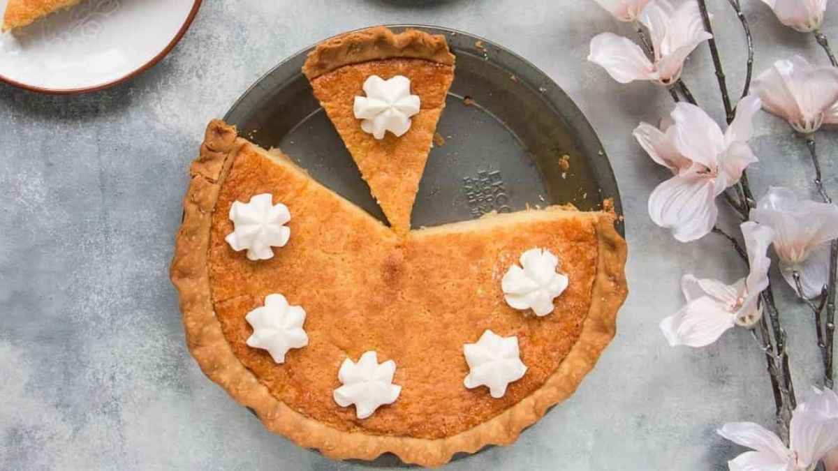 Old-Fashioned Chess Pie.