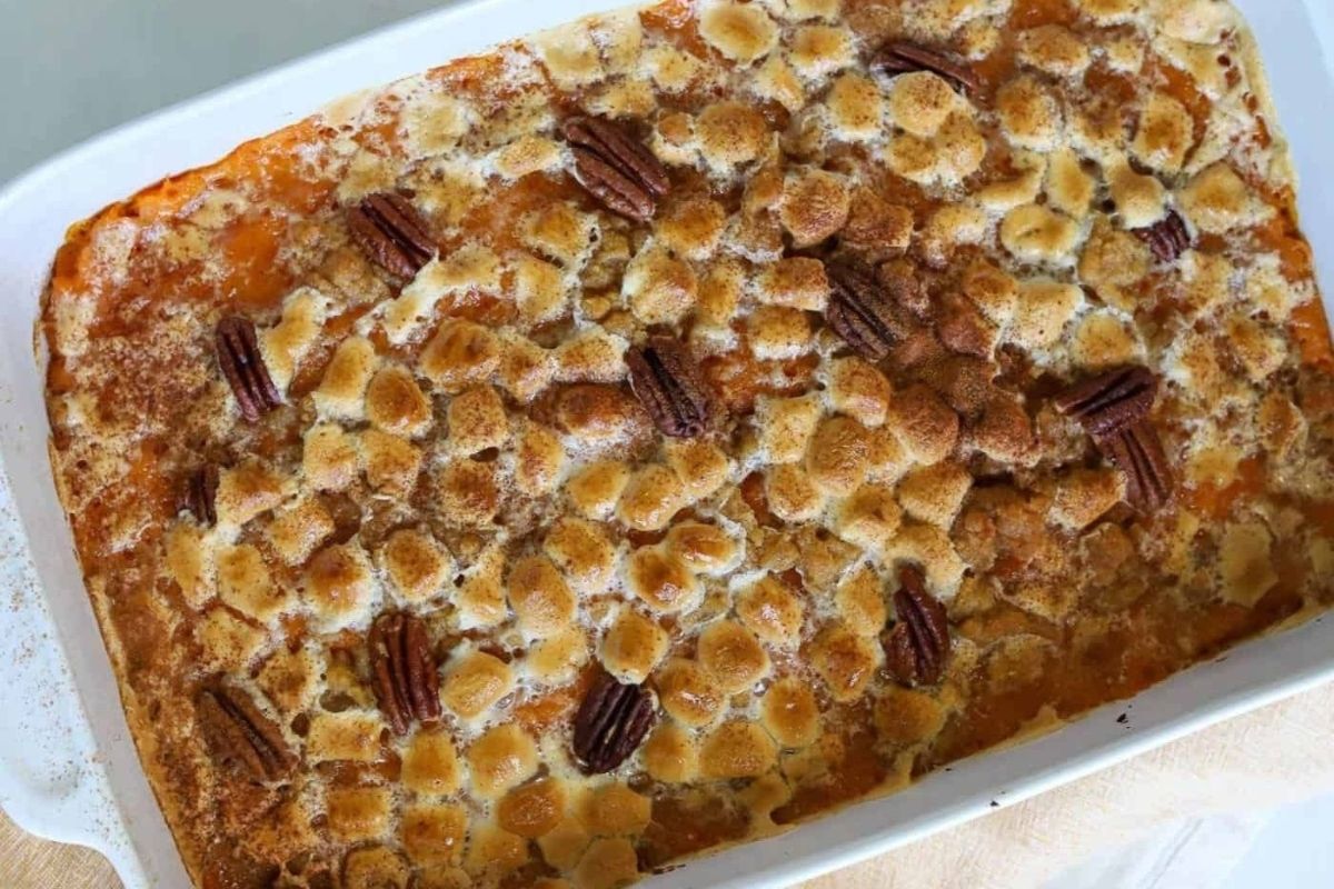 Old Fashioned Sweet Potato Casserole