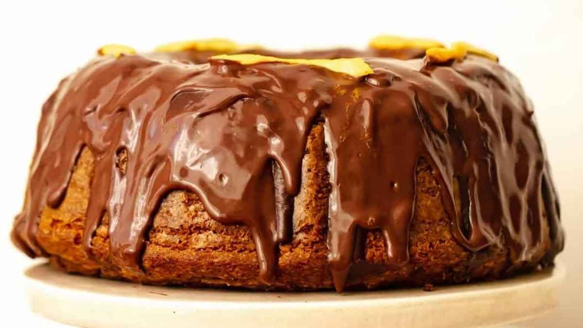 Orange Chocolate Bundt Cake.