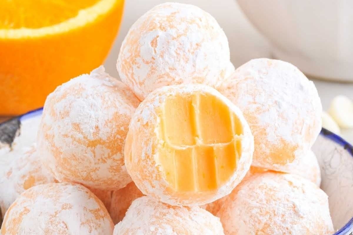 Orange Creamsicle Truffles