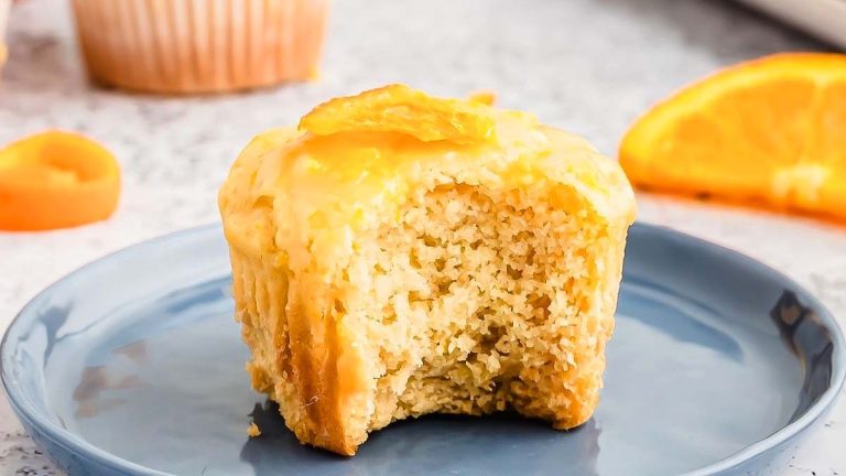 Orange Muffins (Tender & Moist).