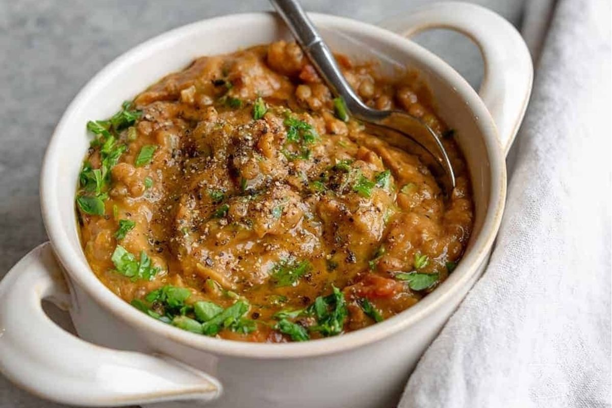 Our Favorite Lentil Soup gluten free vegan