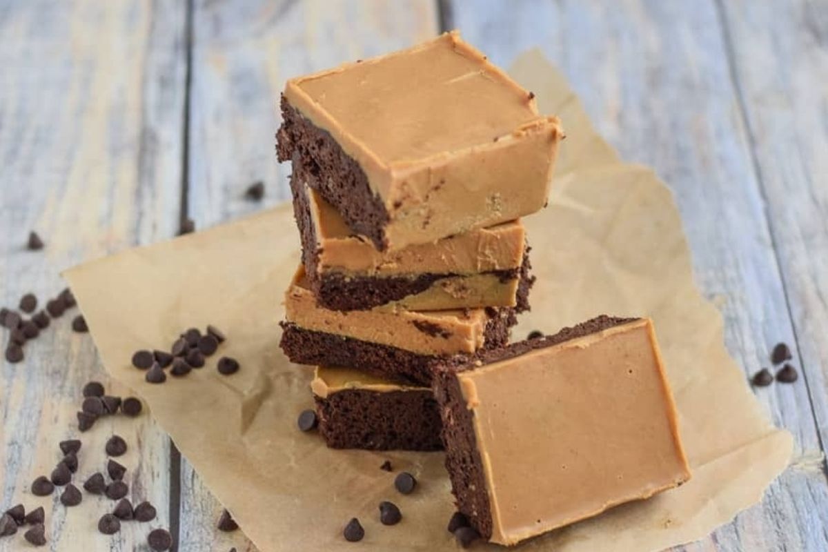 Paleo Brownies With Almond Butter Icing