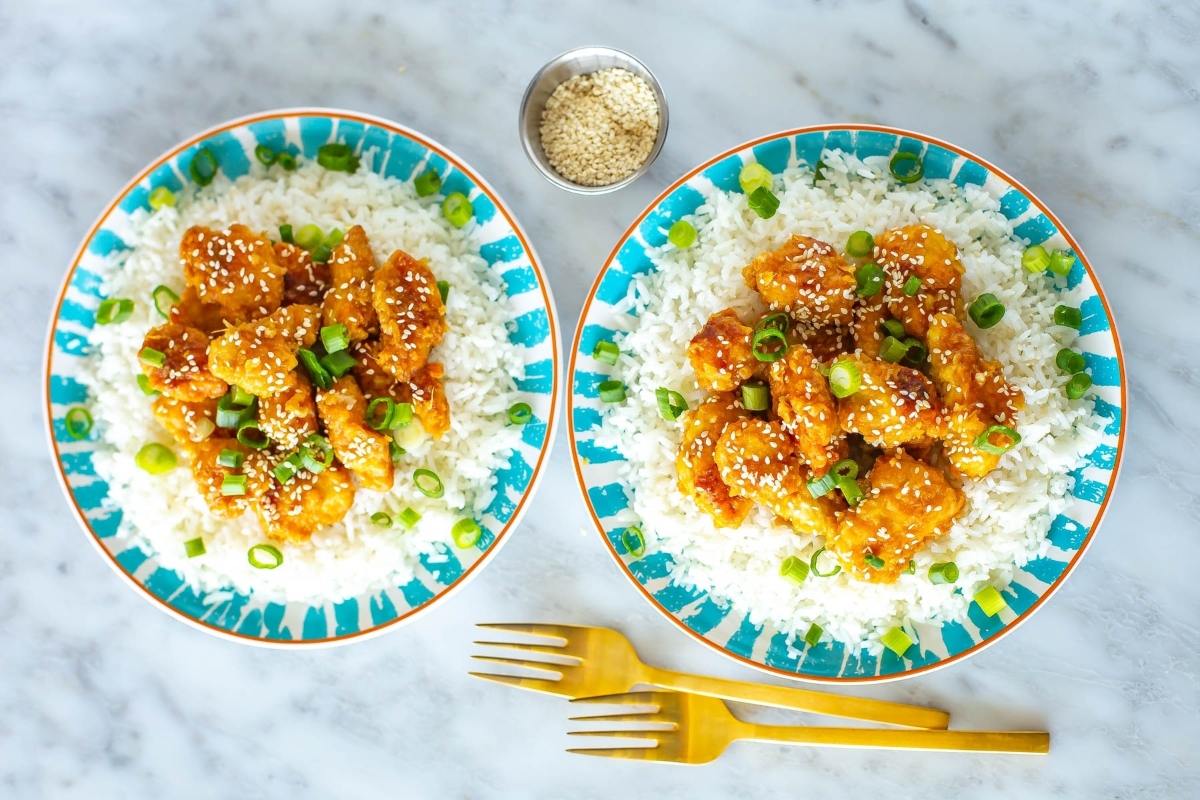 Panda Express Orange Chicken.