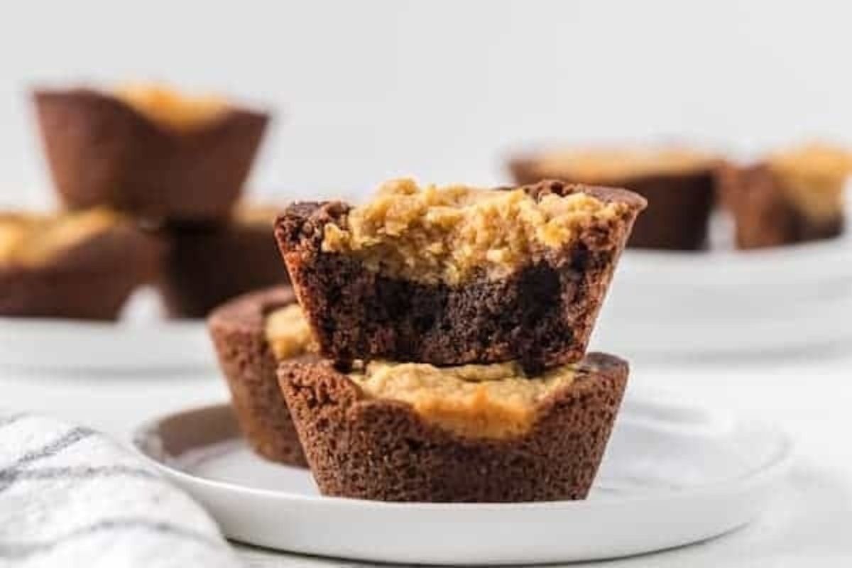 Peanut Butter Cheesecake Brownies aka Pb Cream Cheese Brownie Bars