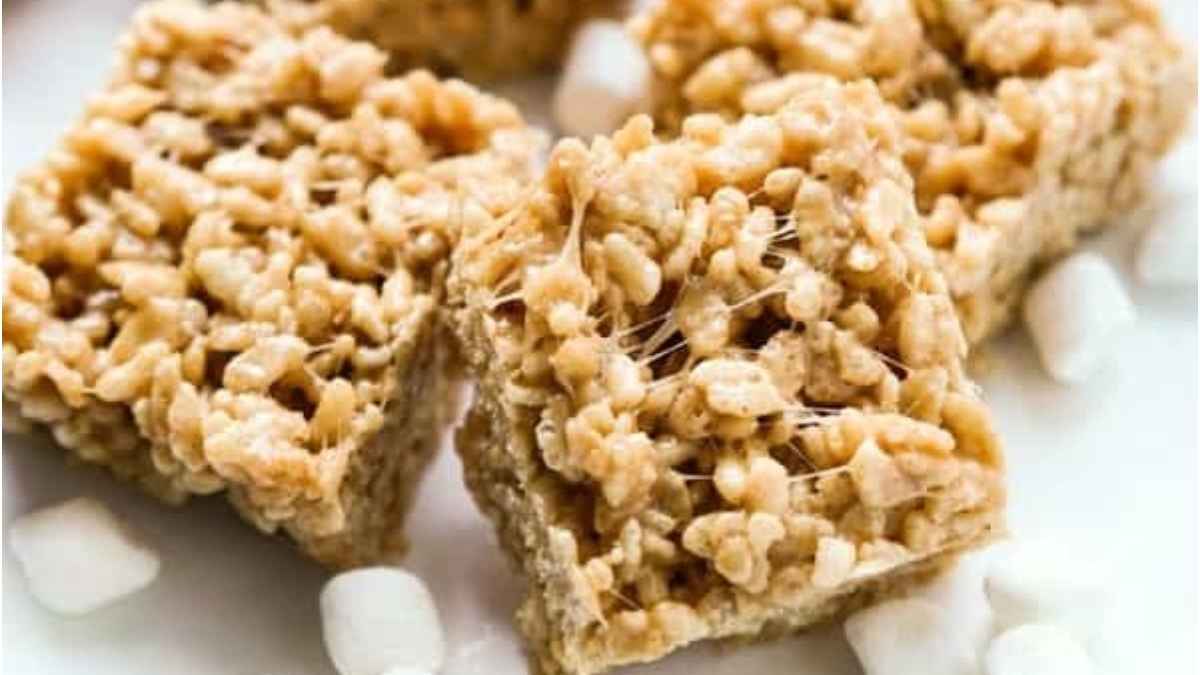 Peanut Butter Rice Krispie Treats.