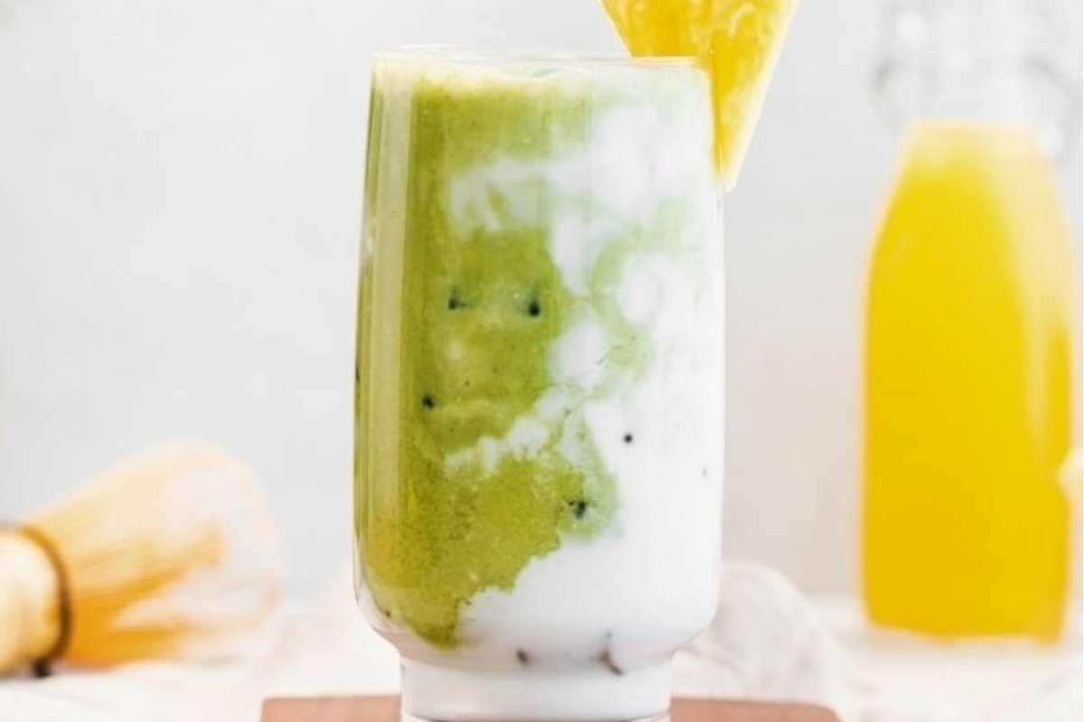 Pineapple Matcha.