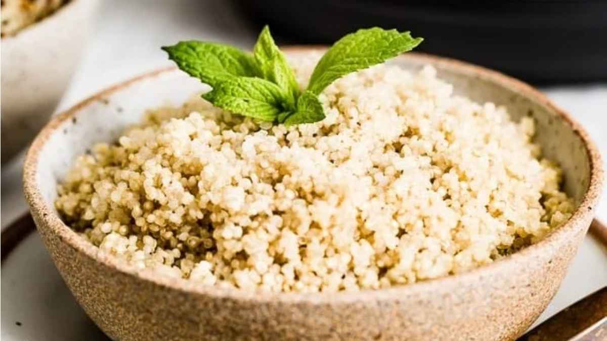 Pressure Cooker Quinoa.