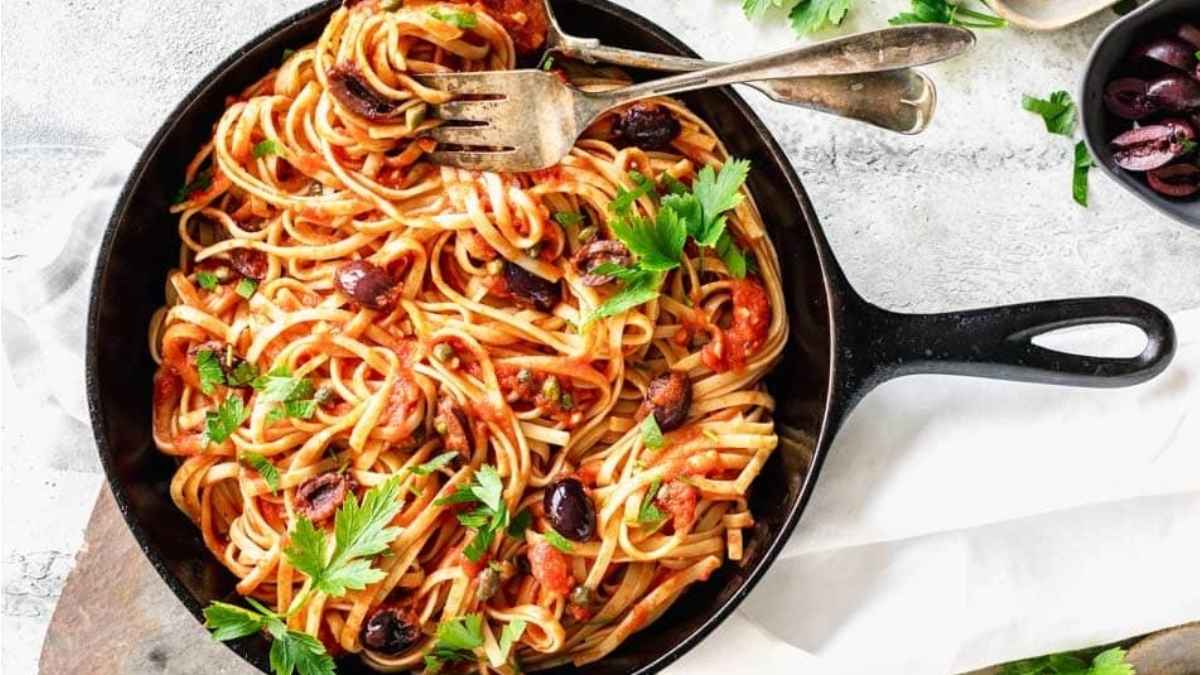 Puttanesca Pasta Sauce Recipe