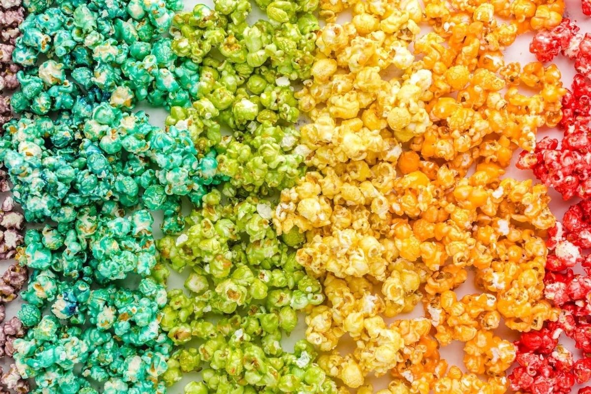 Rainbow Popcorn