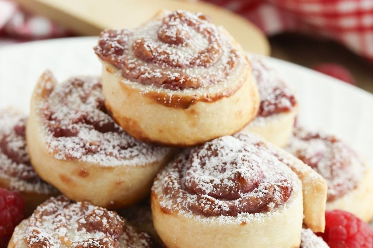 Raspberry Danish Pinwheels Recipe