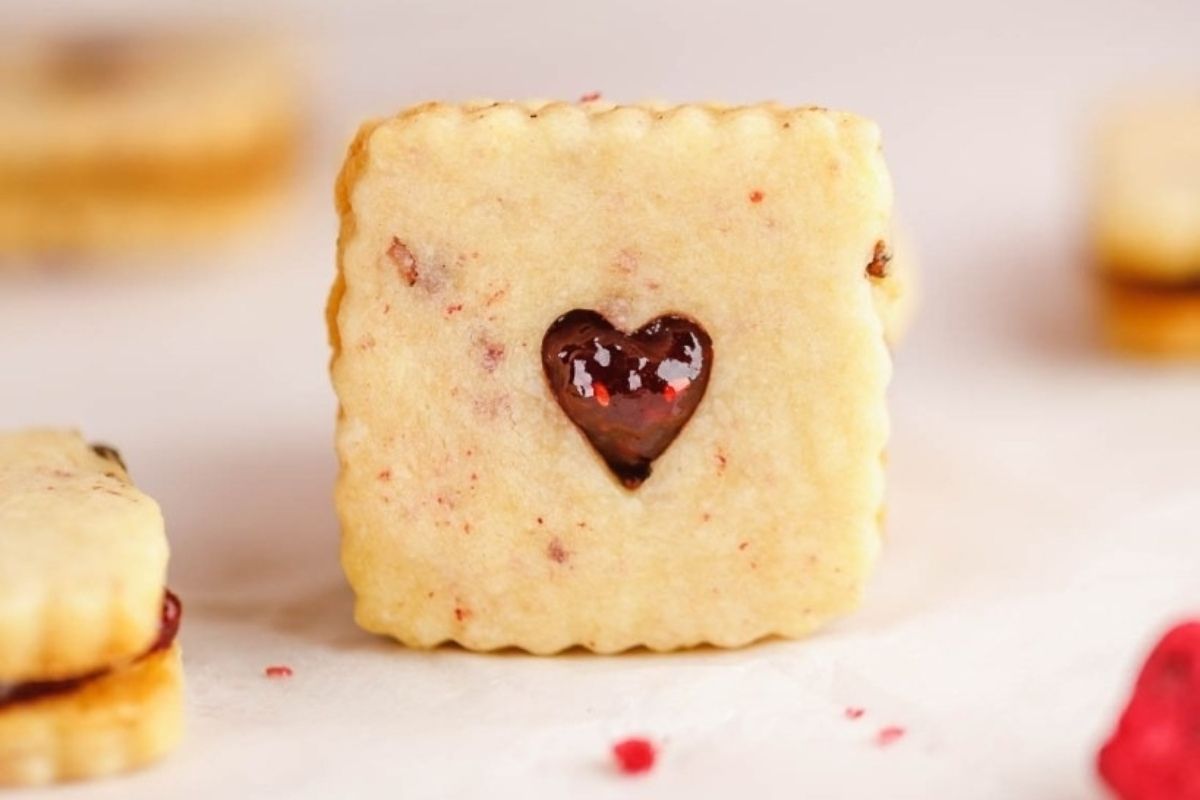 Raspberry Shortbread Cookie Recipe