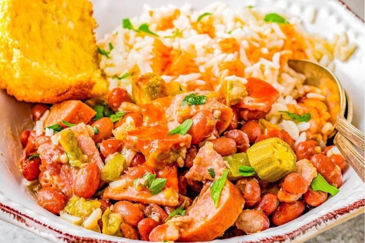 Red Beans And Rice With Sausage