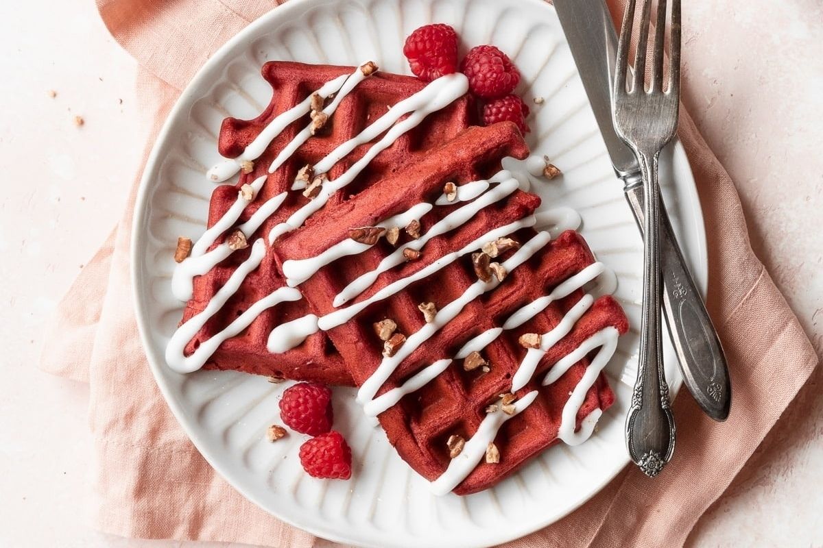 Red Velvet Waffles