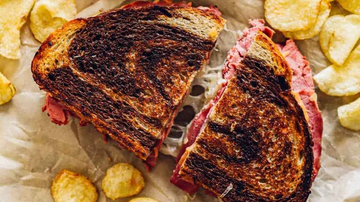 Reuben Sandwich Recipe.