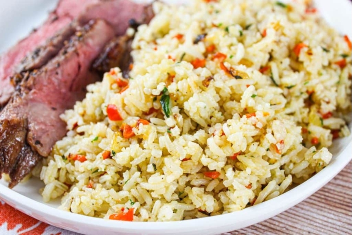 Rice Pilaf.