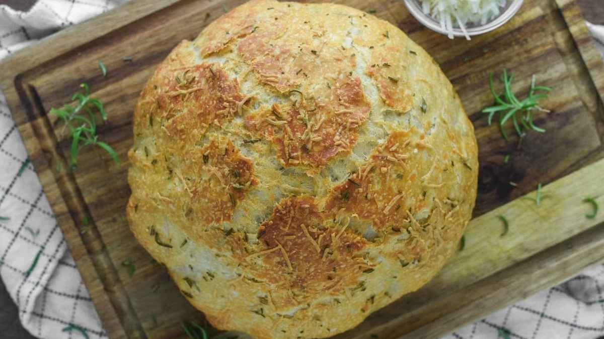 Rosemary Parmesan Bread.