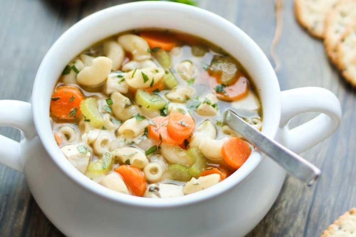 Rotisserie Chicken Noodle Soup