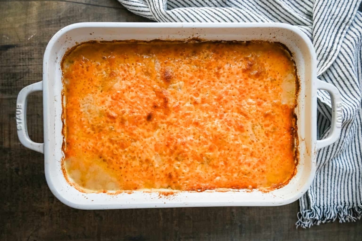Cheesy Scalloped Potatoes.