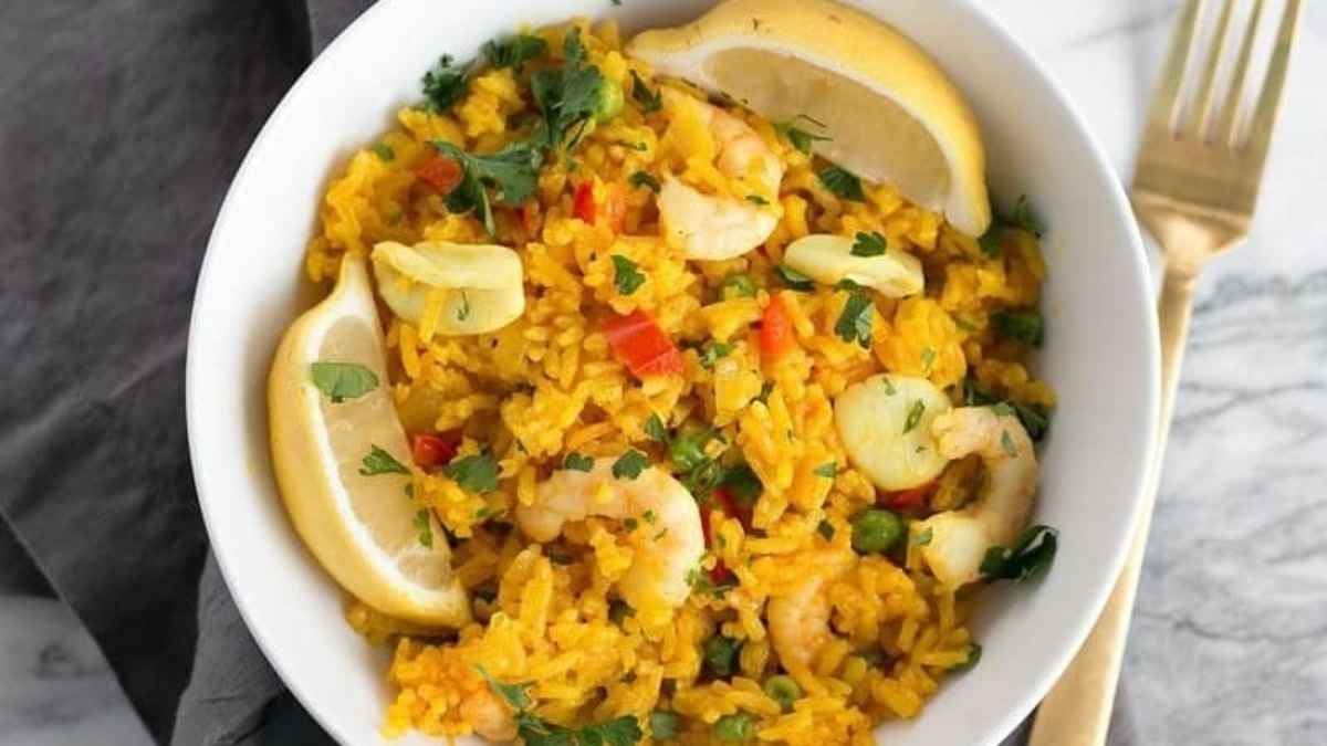 Seafood Rice Skillet.