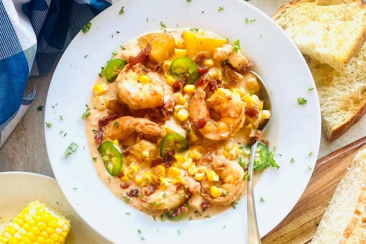 Shrimp And Corn Bisque