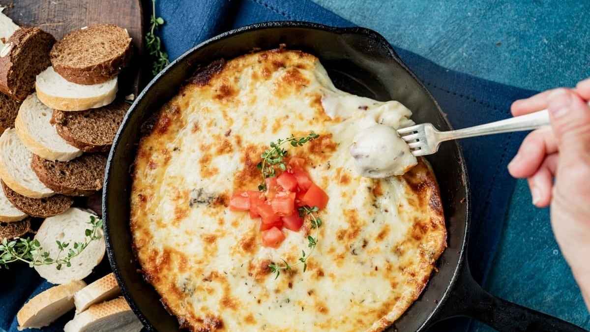 Smoked Mozzarella Fonduta.