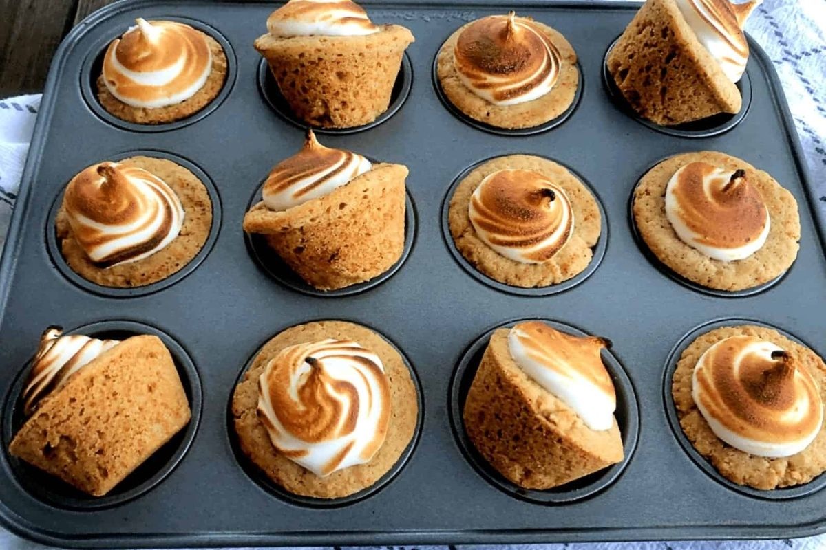 Smore Meringue Cups