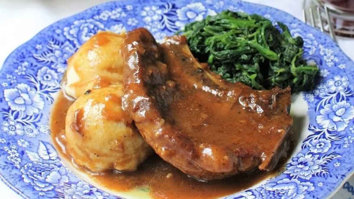 Smothered Pork Chops.