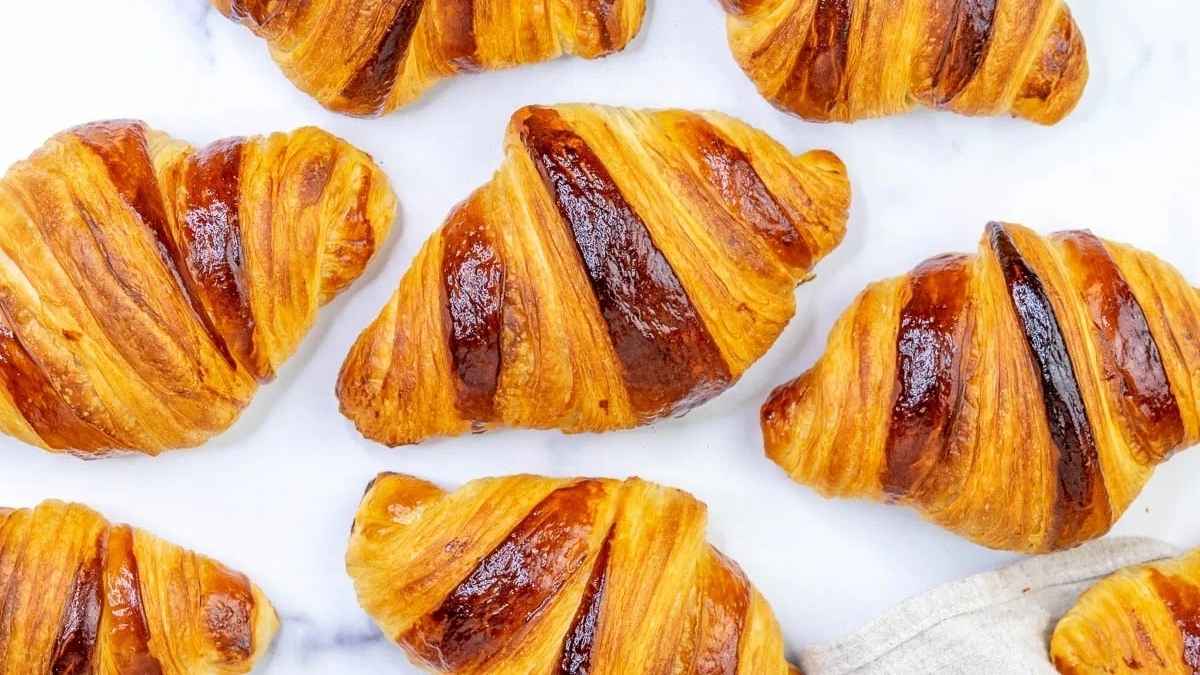 Sourdough Croissants. 