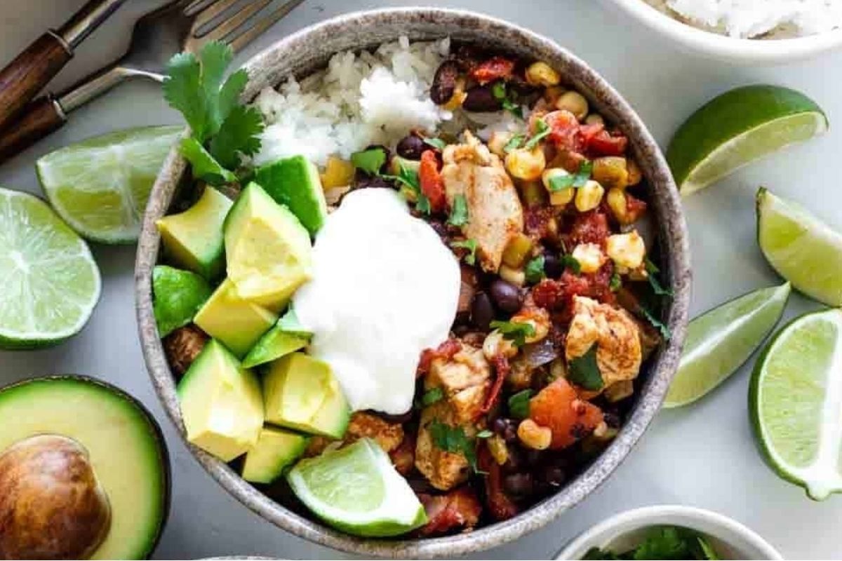 Southwest Chicken Rice Bowl