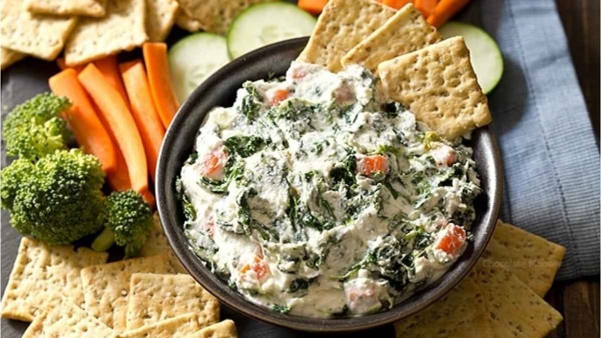 Spinach Ranch Dip.