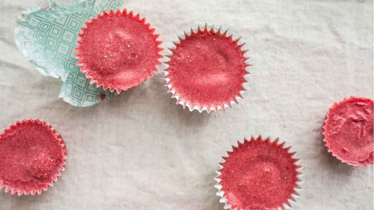 Strawberry Coconut Butter Cups.